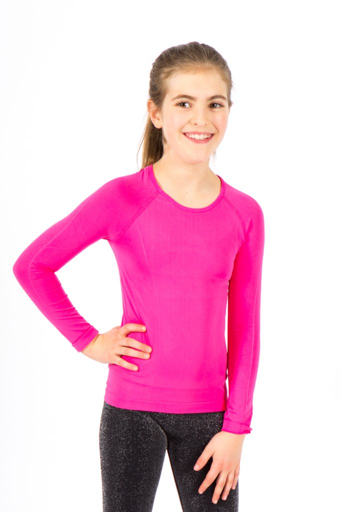 171S-Fc-seamless-long-sleeve-top – Wholesale – Limeapple